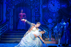 Cinderella pantomime at Fareham Live,  Fareham, Hampshire, Great Britain 
Dress Rehearsal / 
Press photocall 
13th December  2024 
Runs from 13th December 2024 to 5th January 2025.  

Rhiannon Bacchus as Cinderella
AJ Pritchard as Prince Charming 
Curtis Pritchard as Dandini
Paul Burling as Buttons
Gareth Mitchell and Garnon Davies as the Wicked Stepsisters
Eleanor Wainwright as Fairy Godmother

The timeless tale of Cinderella, outwitting her stepsisters in search of her very own Prince Charming.

Cinderella has all the magical panto elements plus mayhem and mischief, memorable musical numbers, jokes galore, wonderful set, costumes and effects, fun and laughter and most definitely a happy ever after!

The show is brought to life by a mega talented cast and stars TV and dance sensations AJ & Curtis Pritchard as Prince Charming and Dandini, best known for Strictly Come Dancing and Dancing With The Stars. They are joined by panto stalwart, hilarious comedian and impressionist Paul Burling (Britain’s Got Talent) as Cinders bestie Buttons, musical theatre performer Rhiannon Bacchus as Cinderella, Gareth  Mitchell and Garnon Davies as Cinderella’s Wicked Stepsisters, and Eleanor Wainwright as Fairy Godmother.

Photograph by Elliott Franks