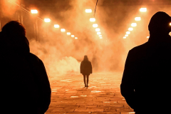 Neon Sunrise, Coventry Cathedral 2018 - © White Light 2018